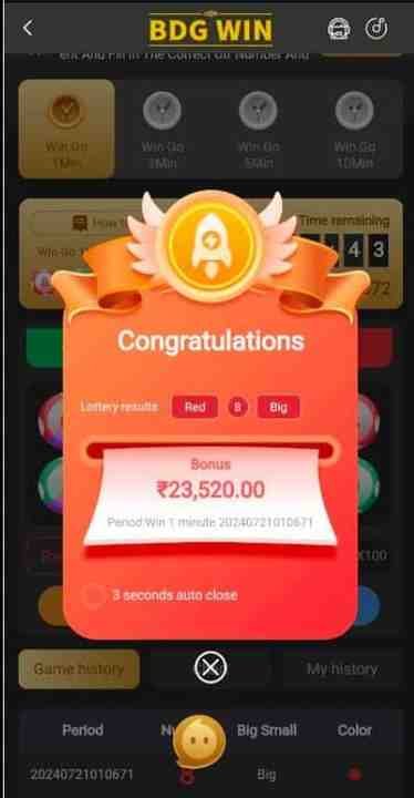 BDG Game Login